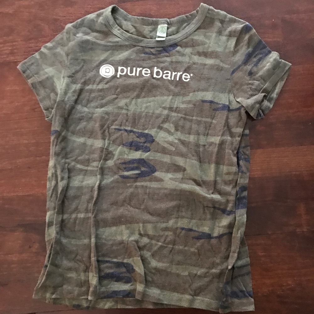 Pure Barre Camo Short Sleeve Tshirt